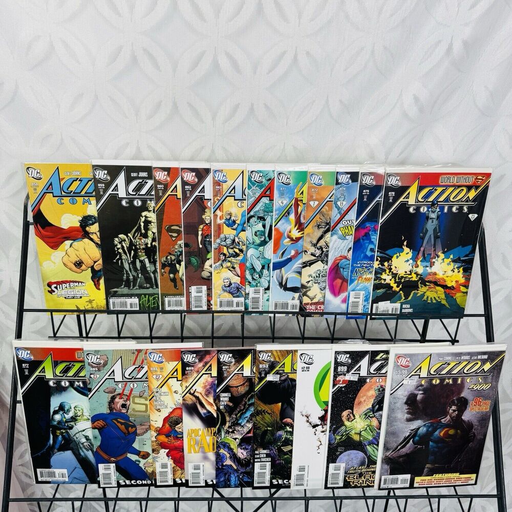 Superman Action Comics 858-860 862-864 871-882 874-877 885-886 889 891 899-900‎